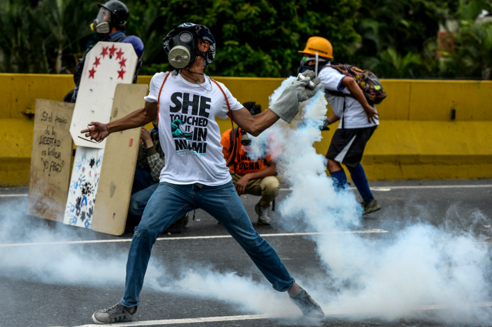 En imágenes: jornada de manifestaciones contra propuesta de constituyente en Venezuela