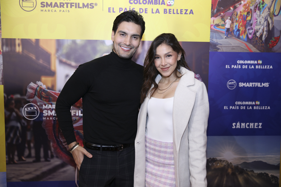 Jonathan Agudelo y Elizabeth Chavarriaga