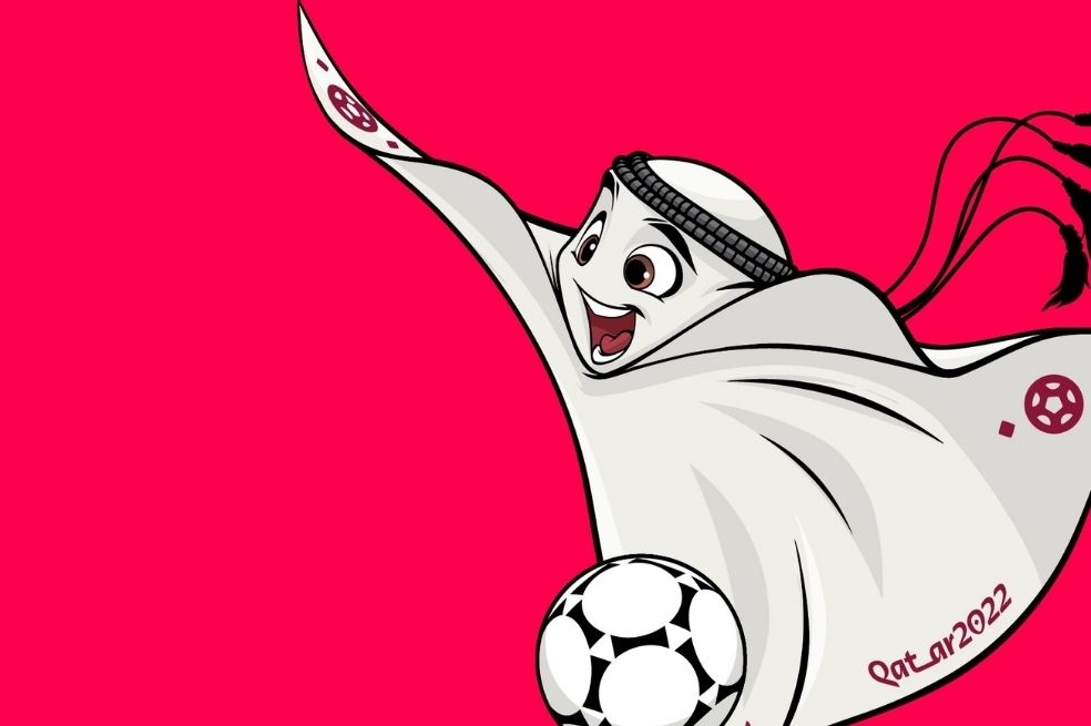 La’eeb, la mascota del Mundial de Catar 2022.