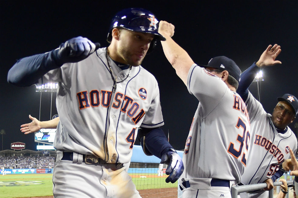 Astros vencen a los Dodgers 7×6 en 11 innings y empatan la Serie Mundial 1-1