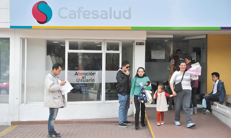 Cafesalud en aprietos, suspendieron su venta