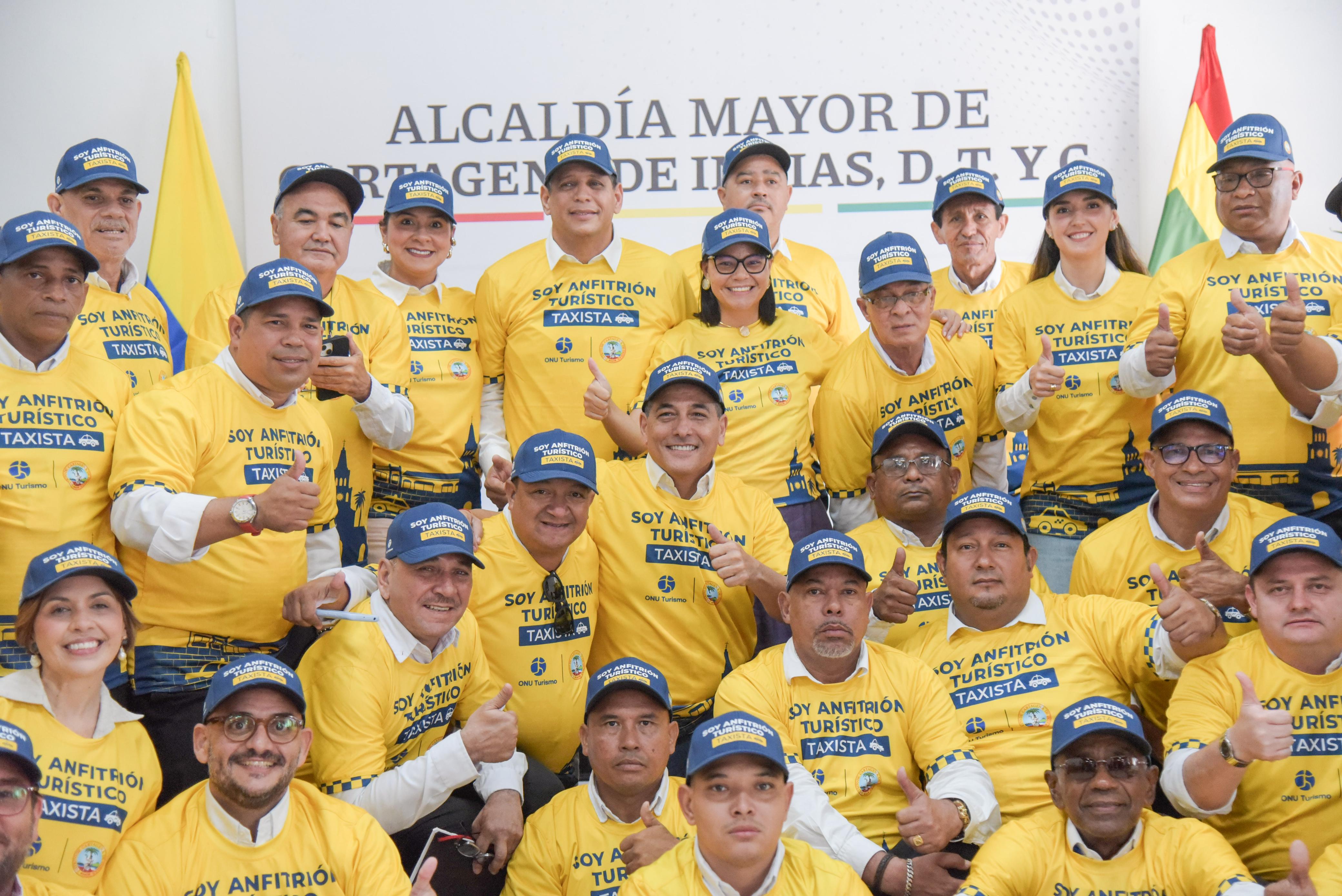 Anfitriones turísticos, la apuesta de Cartagena para impulsar rol de los taxistas