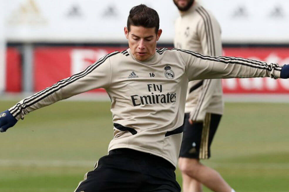 James: “Colombia y el mundo paran con el superclásico de España”