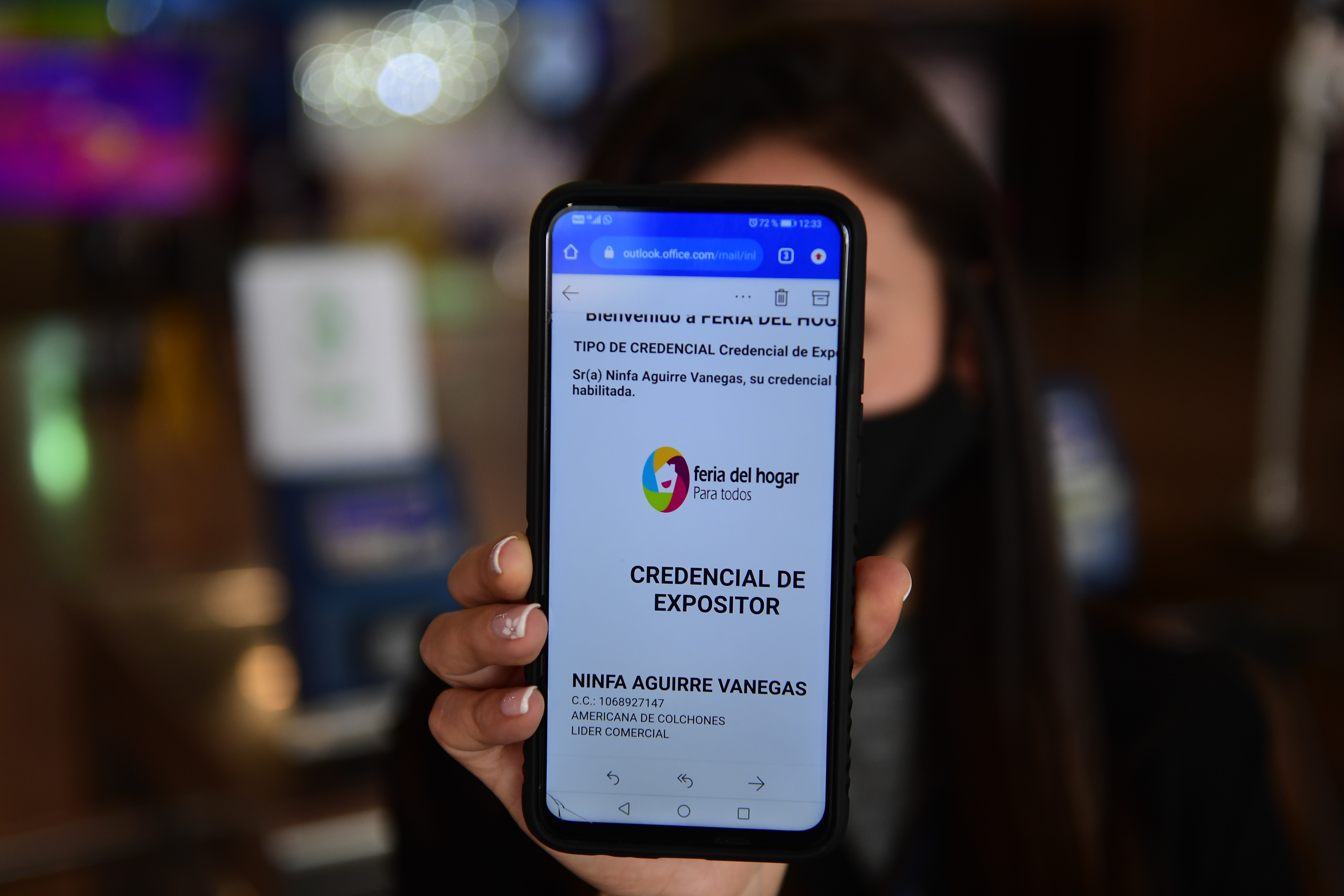 Asistentes a la Feria del Hogar han recibido mensajes fraudulentos a sus celulares