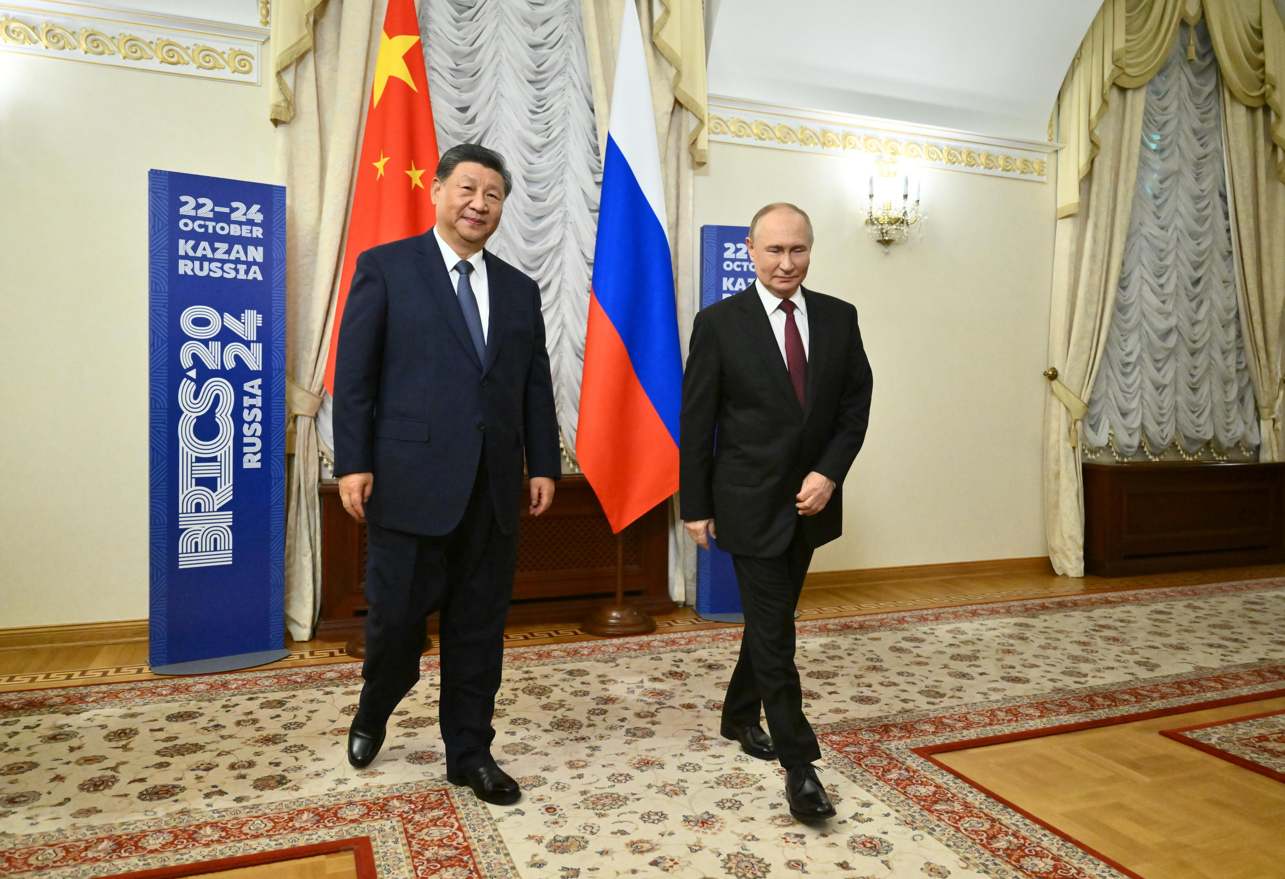 Putin se rodea de los Brics en Rusia para mostrar fortaleza frente a Occidente