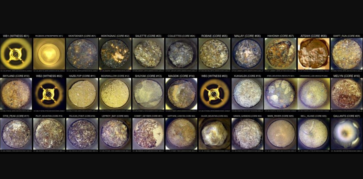 Estas son las muestras recogidas en Marte por la NASA: publican las primeras imágenes