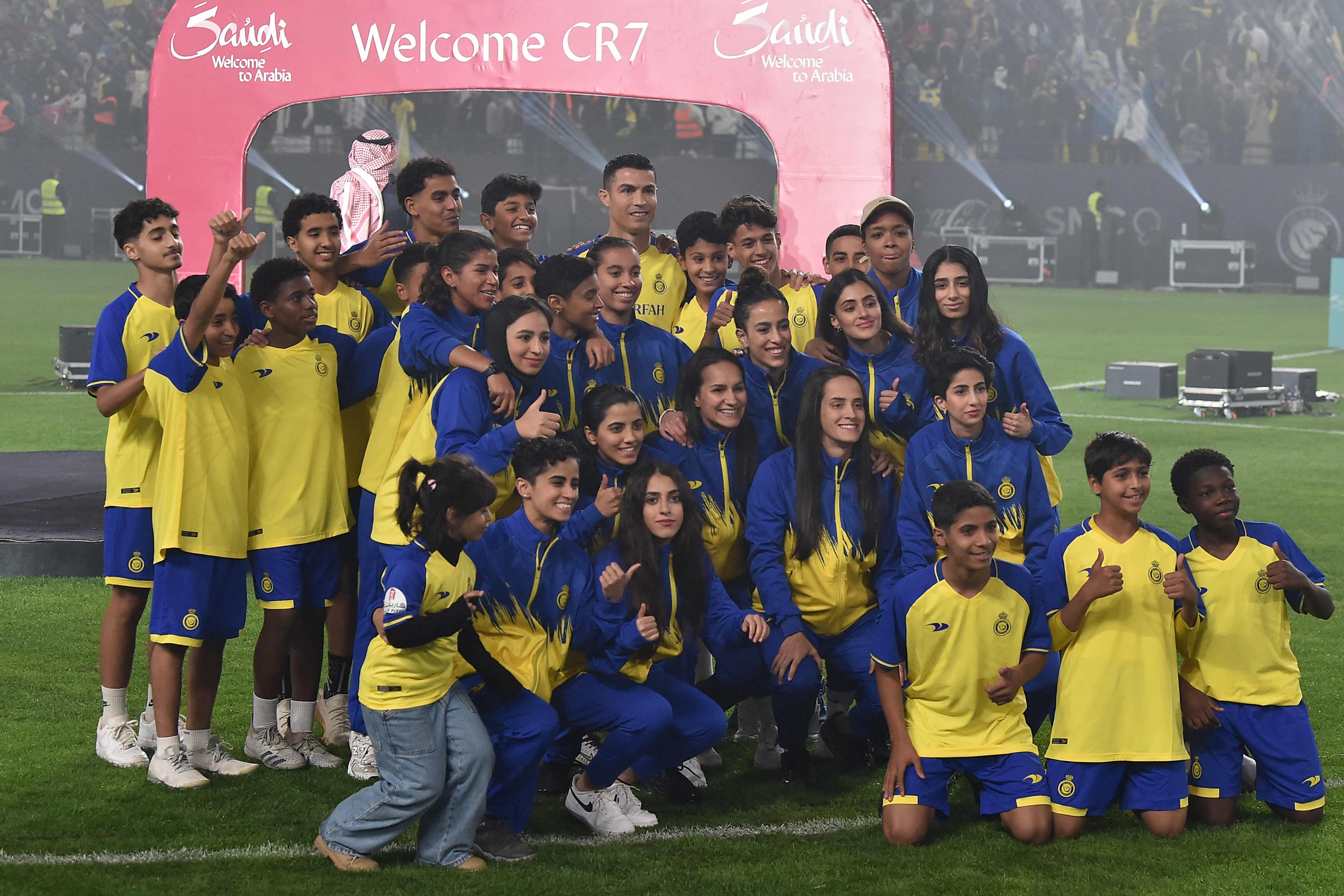 Así fue la presentación de Cristiano Ronaldo en Al Nassr de Arabia Saudita