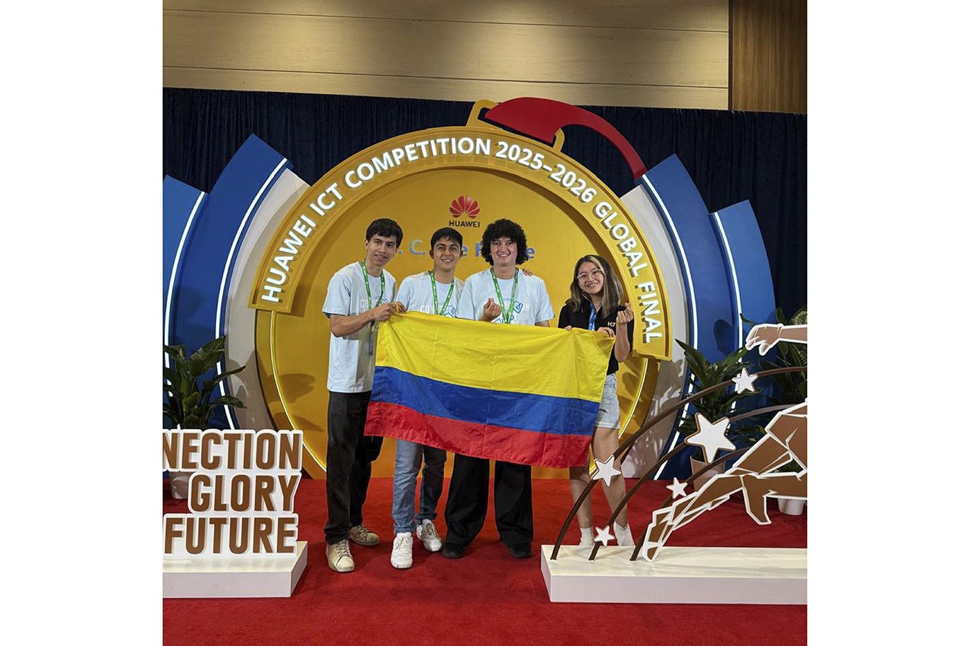 Estudiantes de la U. Nacional se subieron al podio de la Huawei ICT Competition 2026
