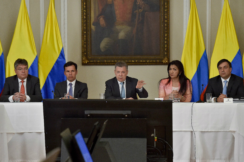 Santos invita a los colombianos a votar a conciencia