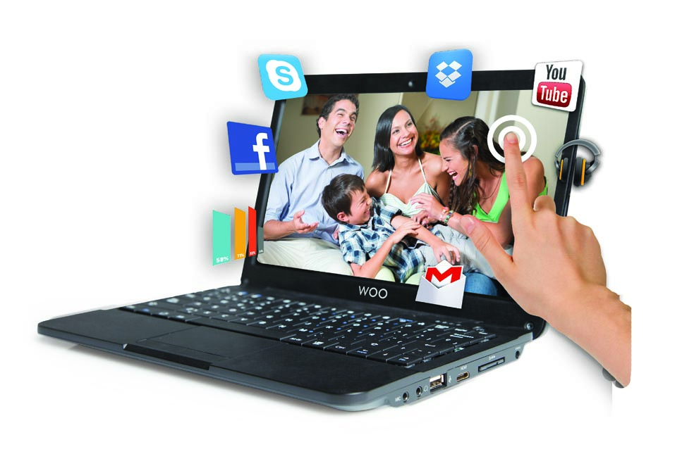 Laptop y tableta en una sola máquina
