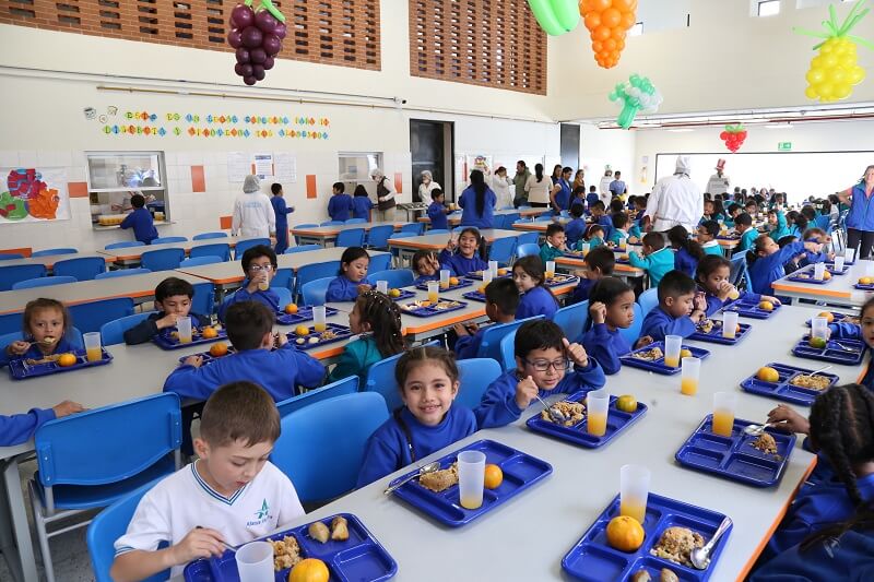 Comedores escolares en Bogotá: operan más de 200 en colegios distritales