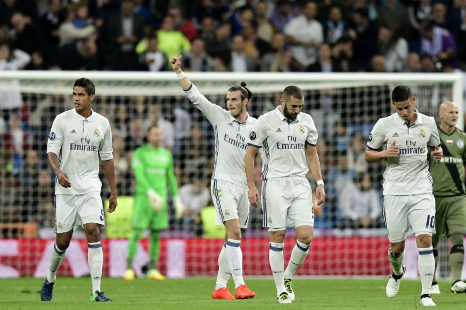 James jugó 63 minutos en la victoria del Real Madrid frente al Legia de Varsovia
