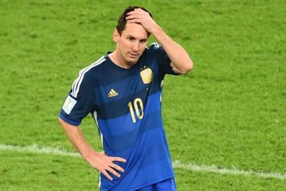 Messi: Es un día muy triste para toda la Argentina y para mí
