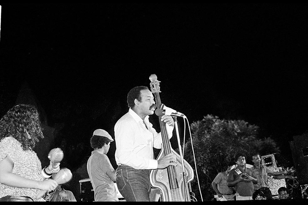 Óscar de León en mayo del 84 durante el Festival Vallenato de Colombia. / Archivo
