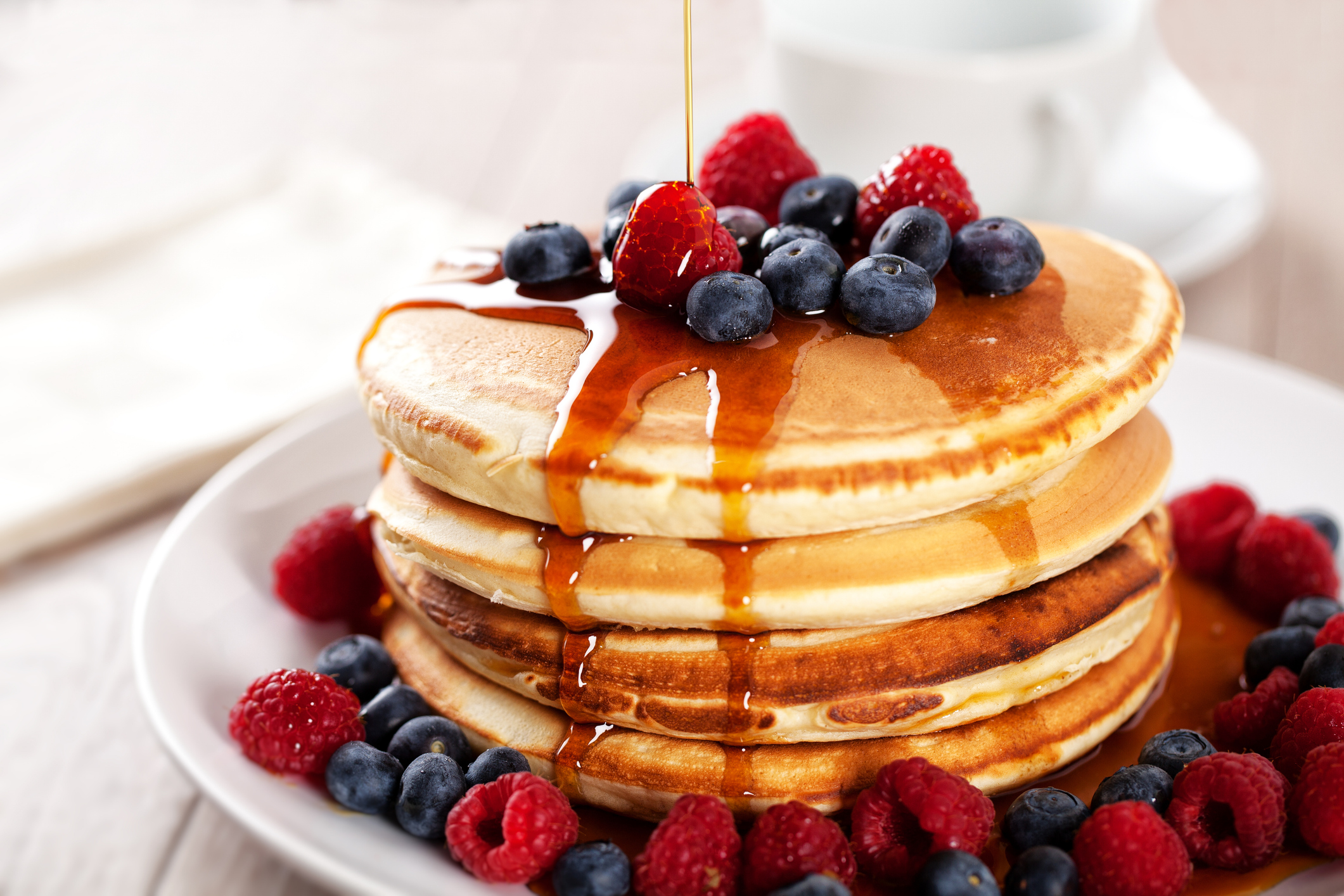 Ingredientes y receta para llevar a la mesa “pancakes” saludables