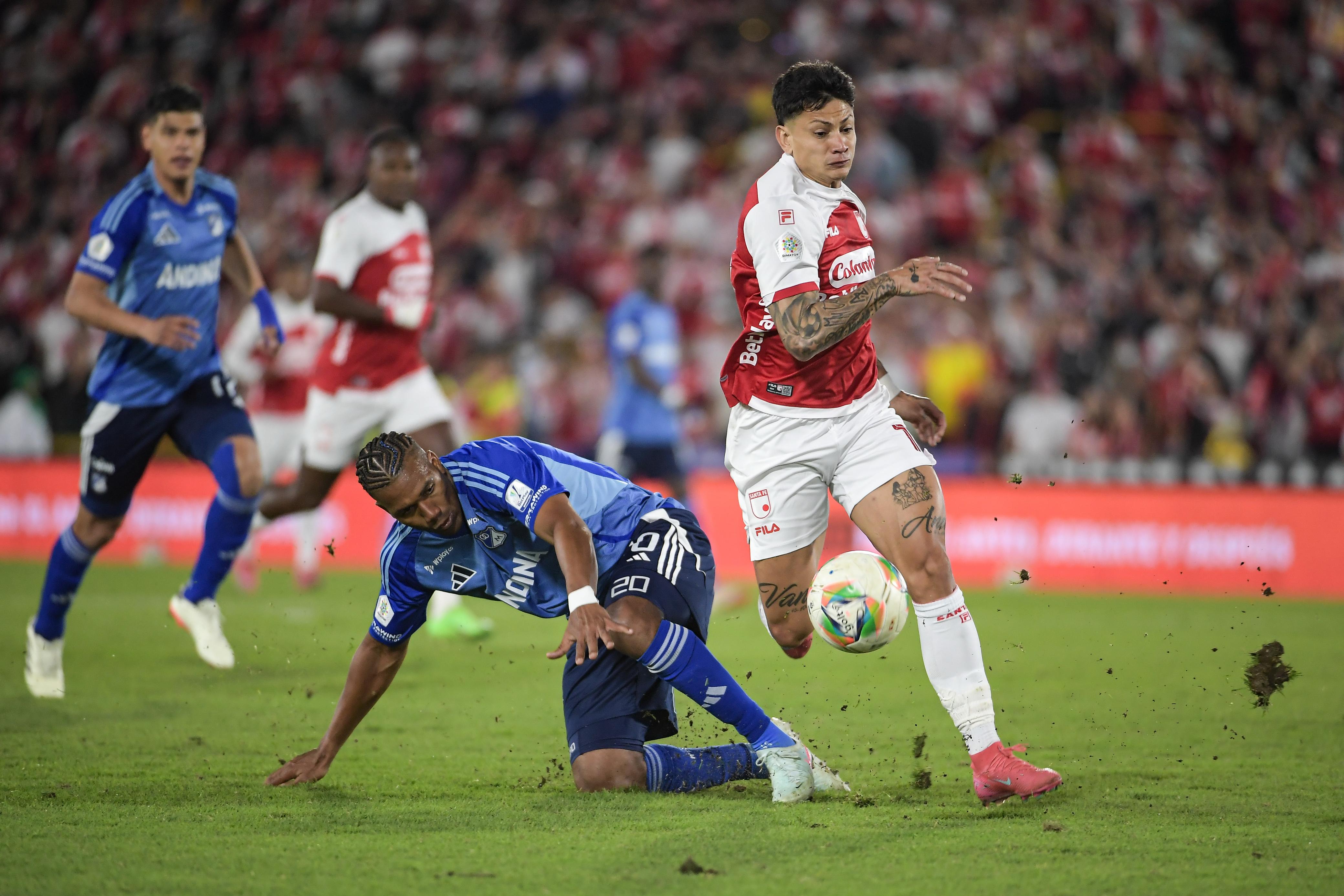 Oficial: Dimayor aplazó los clásicos Santa Fe vs. Millonarios en Bogotá