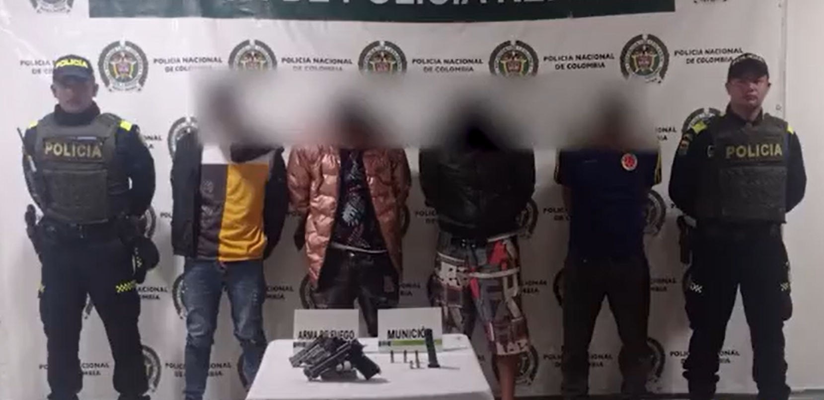 Capturan a extorsionistas que operaban en la localidad de Kennedy y La Candelaria