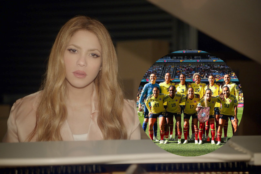 Shakira, más colombiana que nunca, envió mensaje a la Selección de fútbol femenina