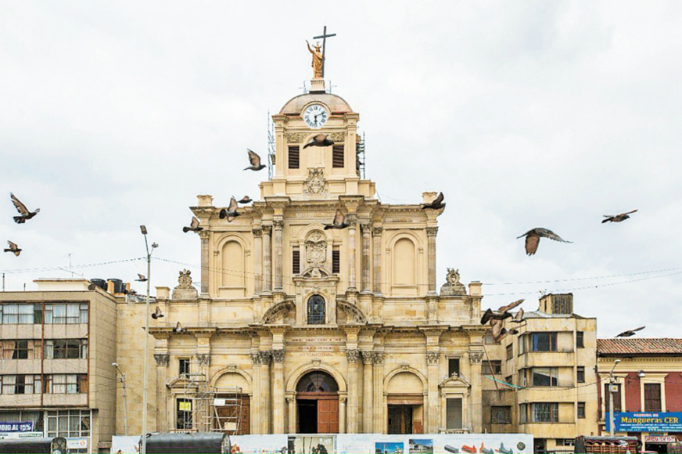 La iglesia con la que casi acaba el antiguo Bronx en Bogotá