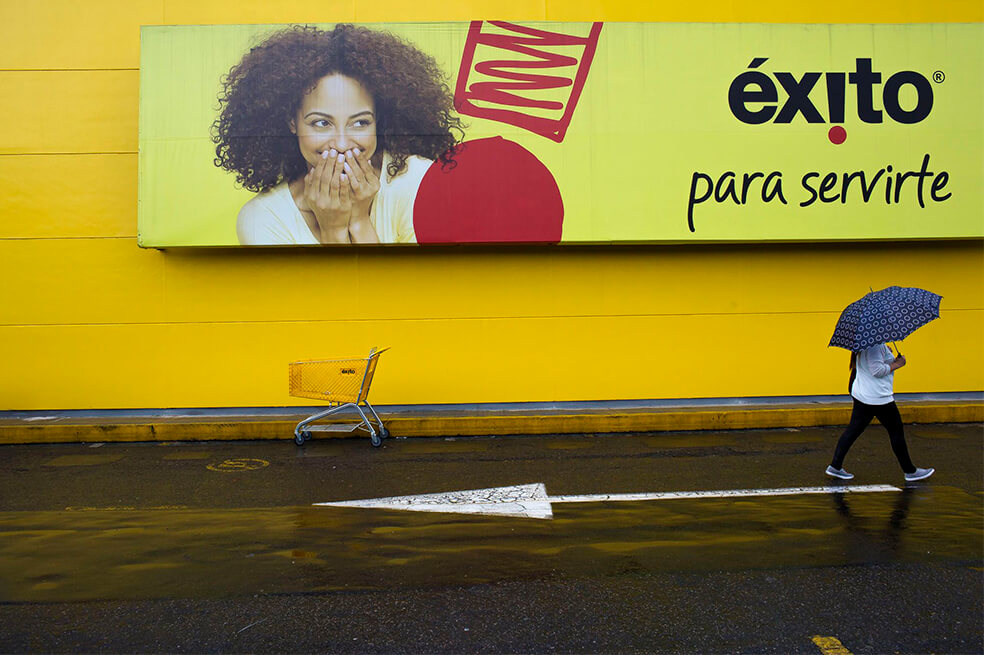 Almacén del Grupo Éxito en Bogotá. / Bloomberg