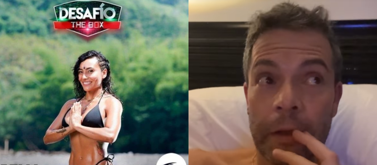 Iván Lalinde reaccionó a actitud de Gema en El Desafío The Box 2023: “Exageradita”