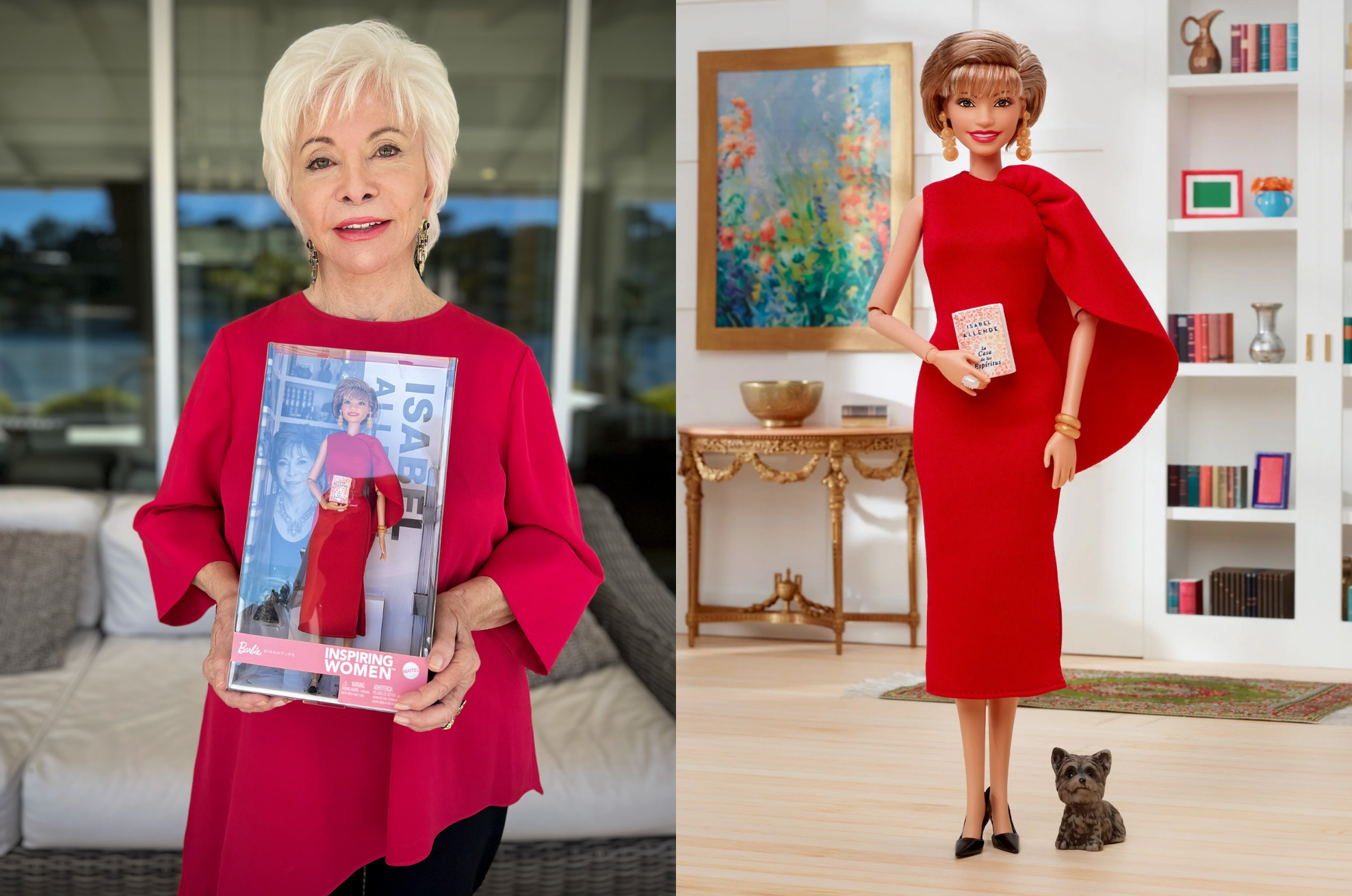 Barbie honra a Isabel Allende con nueva muñeca