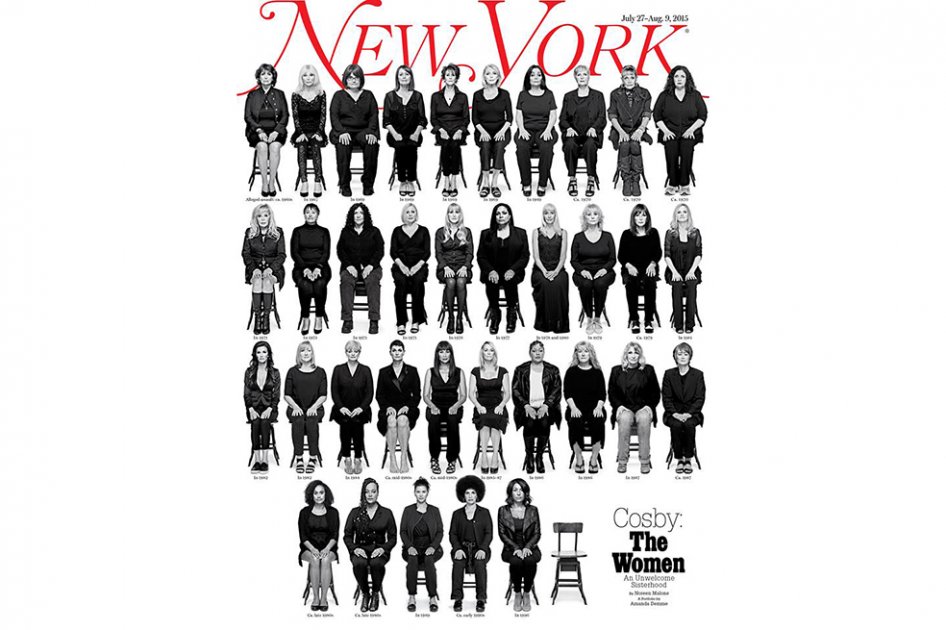 35 mujeres que acusan a Bill Cosby se reúnen en portada de New York