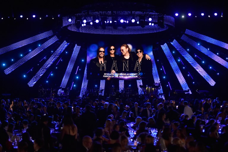 Maná recibe el Grammy Latino a Persona del Año 2018