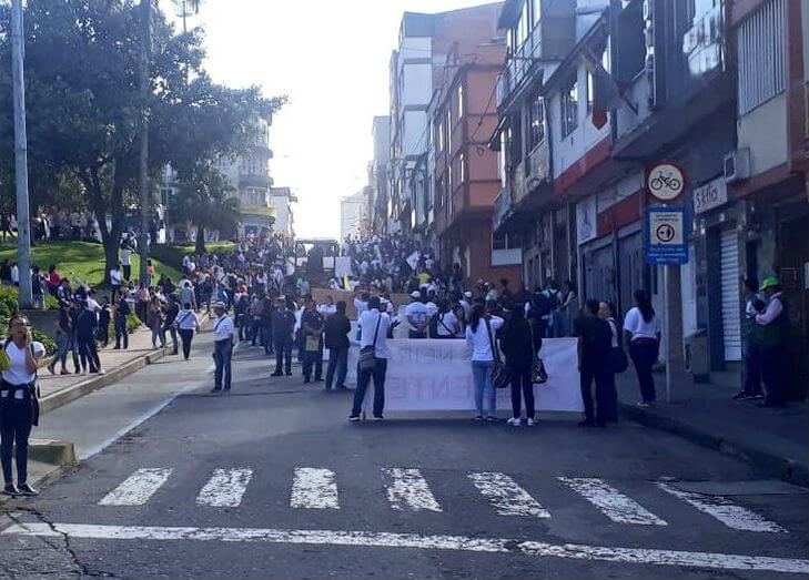 «La jornada va culminando con normalidad»: alcalde de Manizales sobre la movilización
