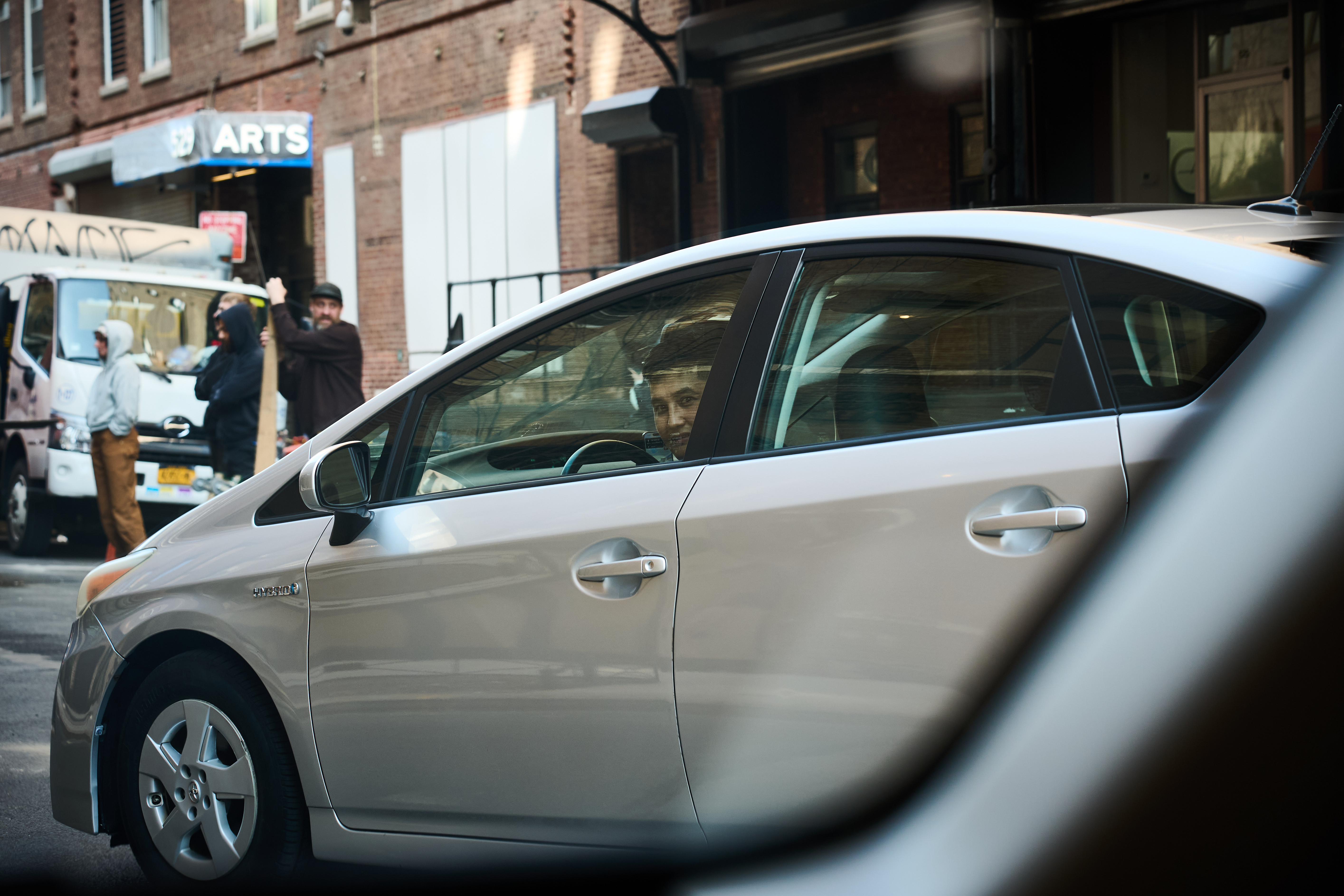 Dentro de un auto de Google Street View: una celebridad sobre ruedas