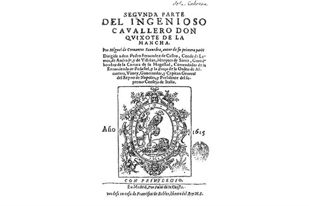 Investigadora descubre nombre del corrector de la segunda parte del Quijote