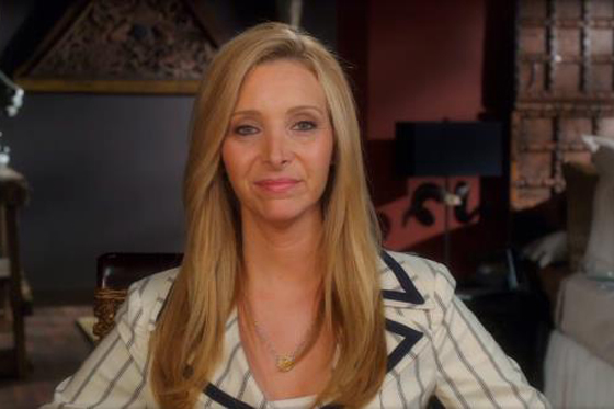 La actriz Lisa Kudrow.