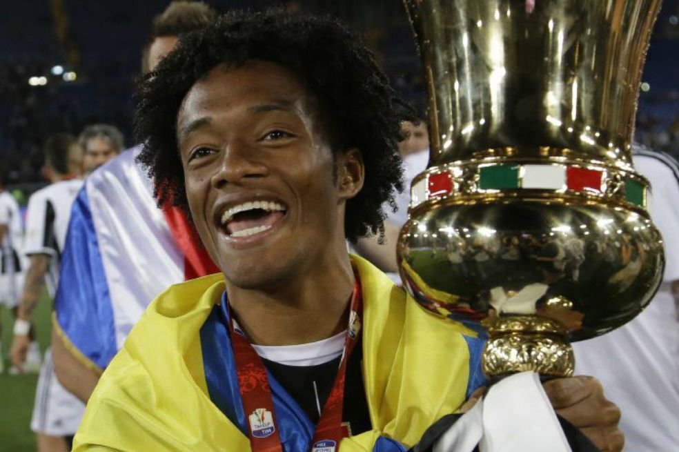 Cuadrado ha triunfado en Italia e Inglaterra