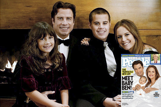 Los Travolta ven un “nuevo comienzo” para su familia