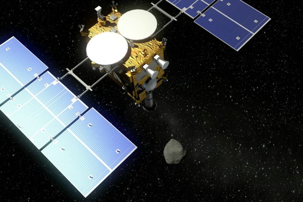 La hazaña de la sonda japonesa Hayabusa2: se posó en un asteroide a 340 millones de kilómetros