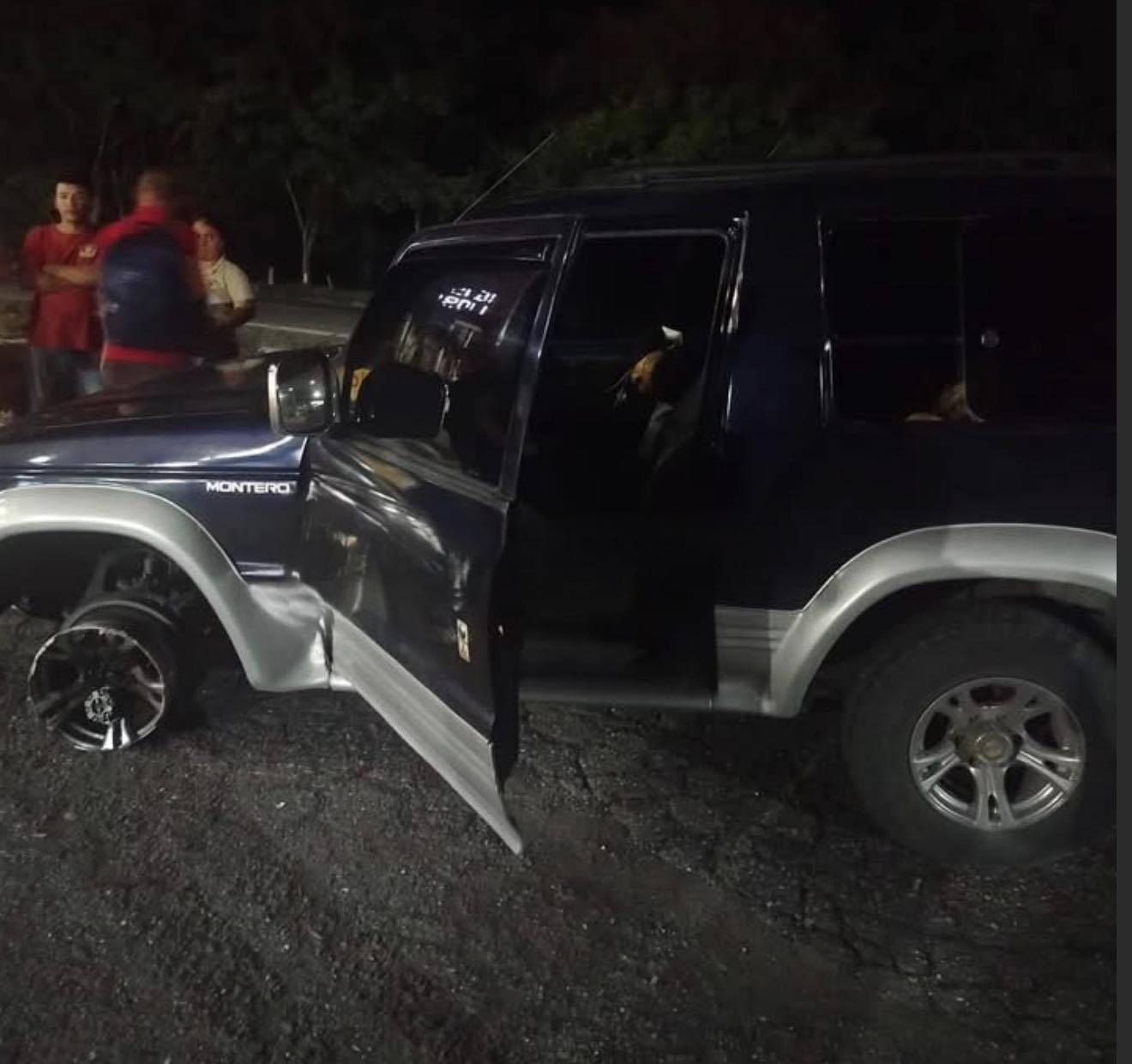 Murió niña de dos años herida en retén ilegal en vía Panamericana; hay dos heridos más