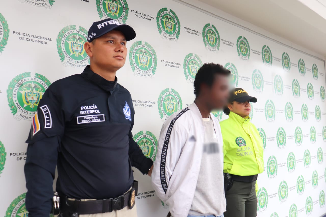 Alias Maturana fue capturado por la Policía a su llegada a Colombia.