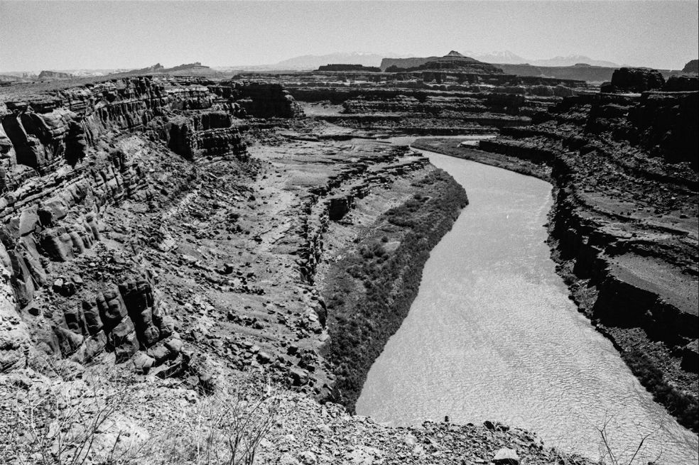 Fotografía del Río Colorado tomada por Abdú Eljaiek en 1972. / Cortesía