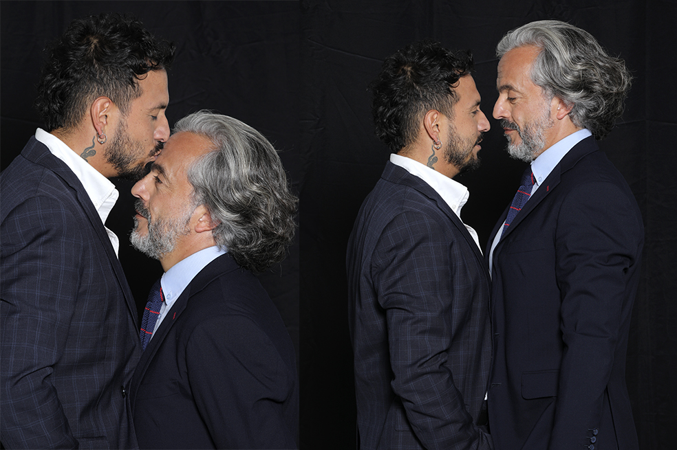 Juan Daniel Oviedo y su beso en Cromos: fotos de una sesión inolvidable