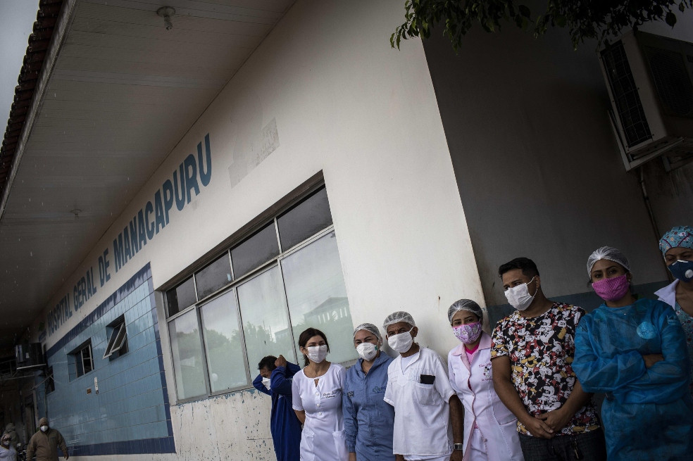La difícil situación de los enfermeros que combaten el coronavirus en Brasil