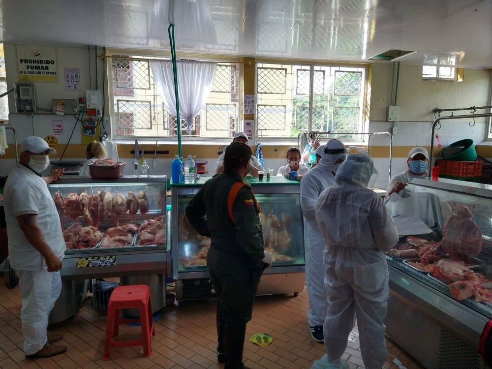 Cierran la plaza de mercado en San Gil (Santander) durante tres días por brote de coronavirus