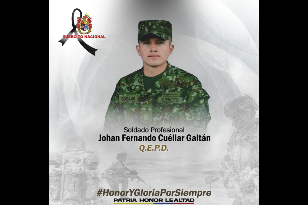 Ataque del frente Carlos Patiño en Cauca deja un soldado muerto y cinco heridos