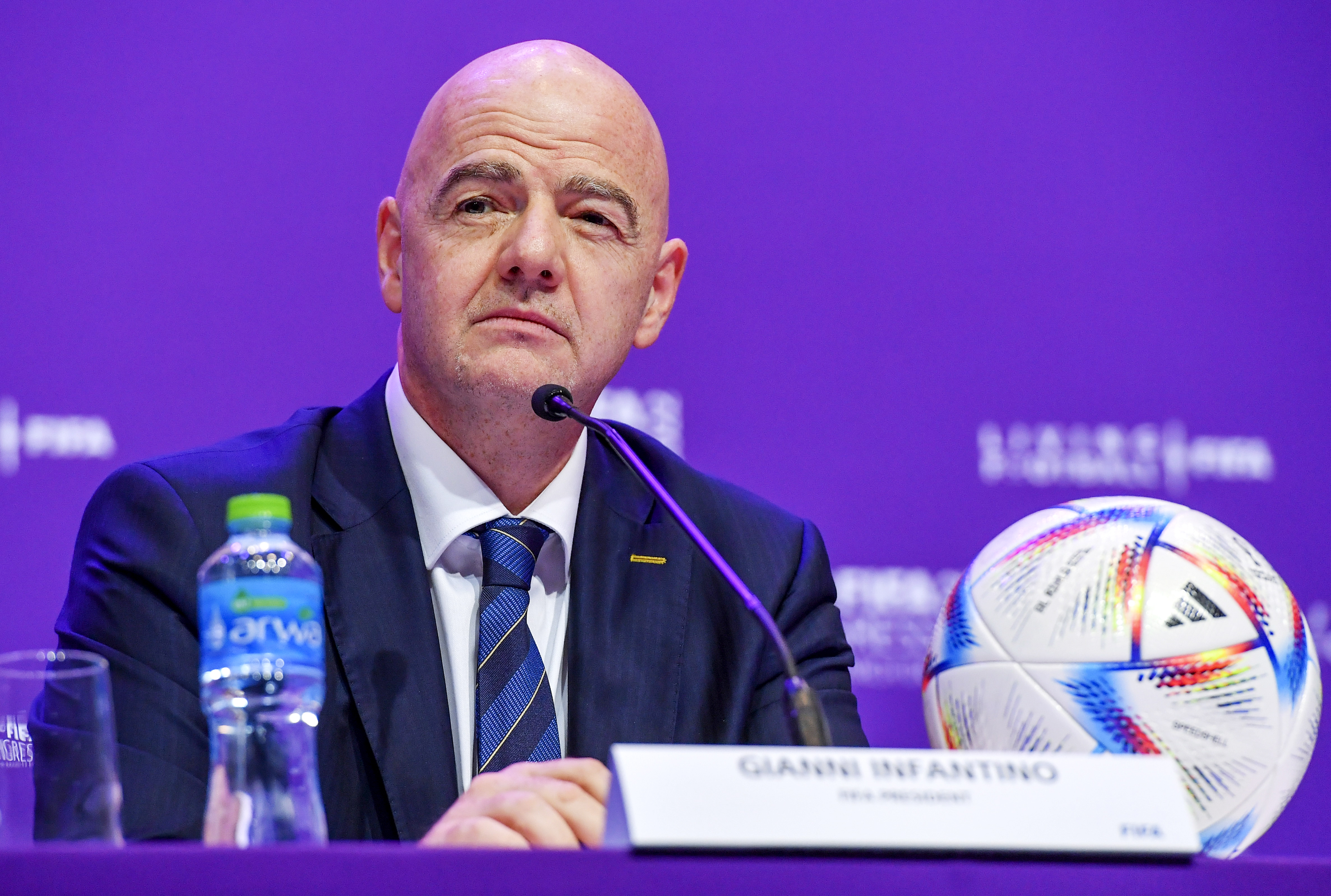 Infantino dice que denuncias contra Catar son un “sesgo” de occidente