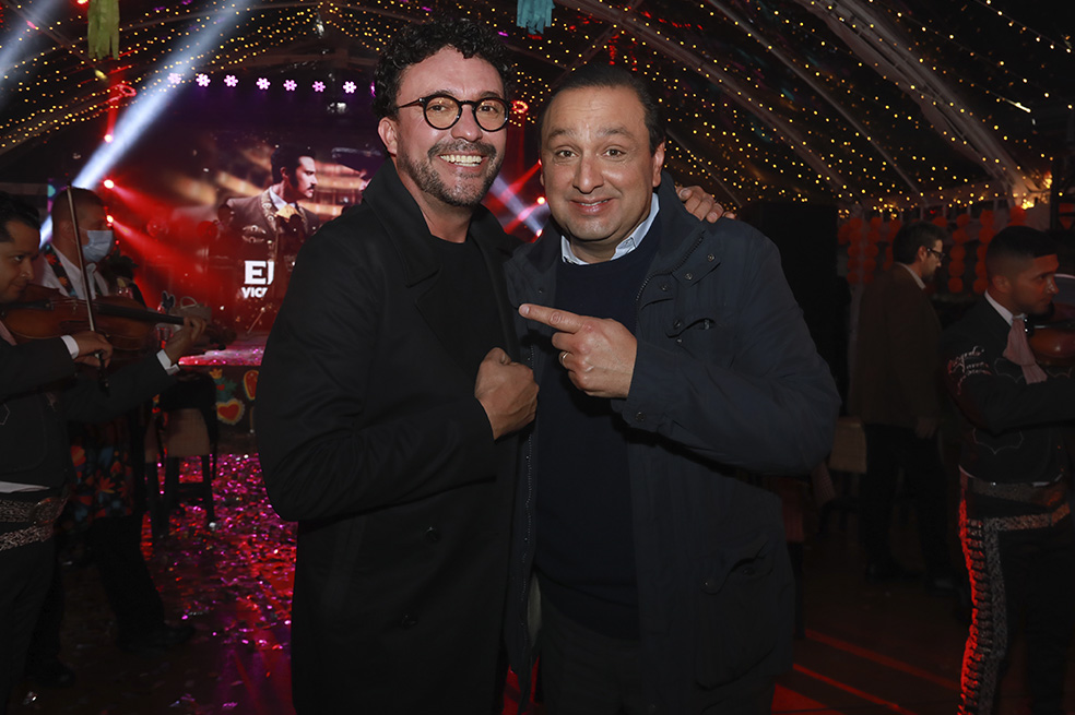 Andres Cepeda y Jorge Alfredo vargas