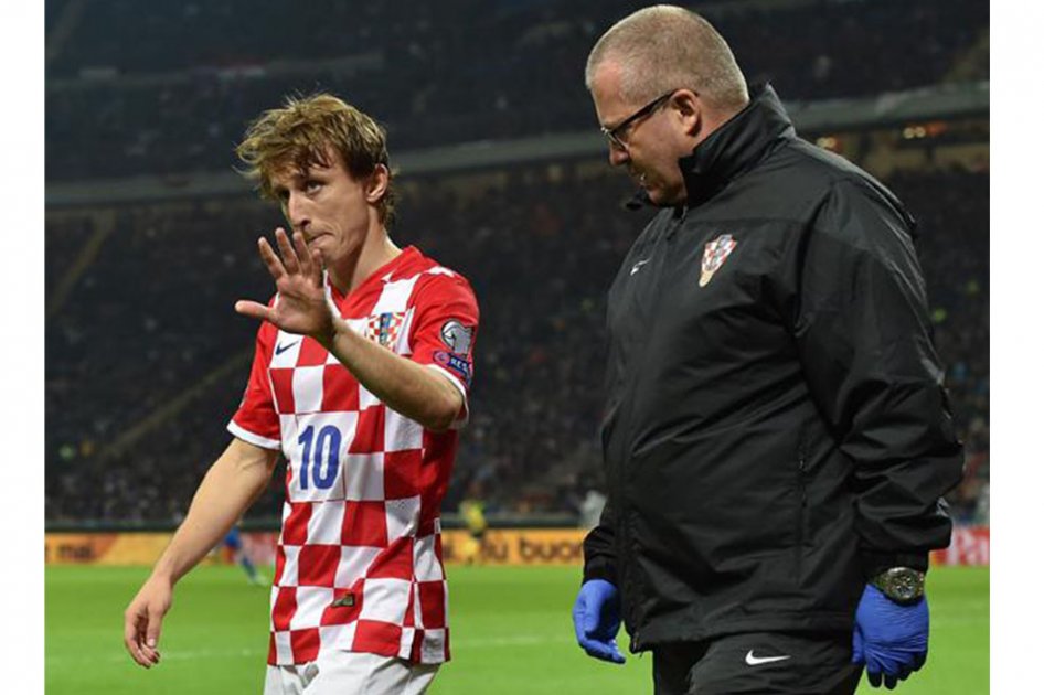 El Madrid, sin Modric