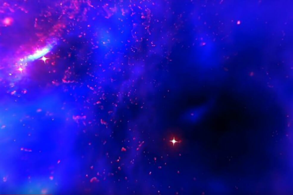 Un video muestra cómo es el centro de la galaxia