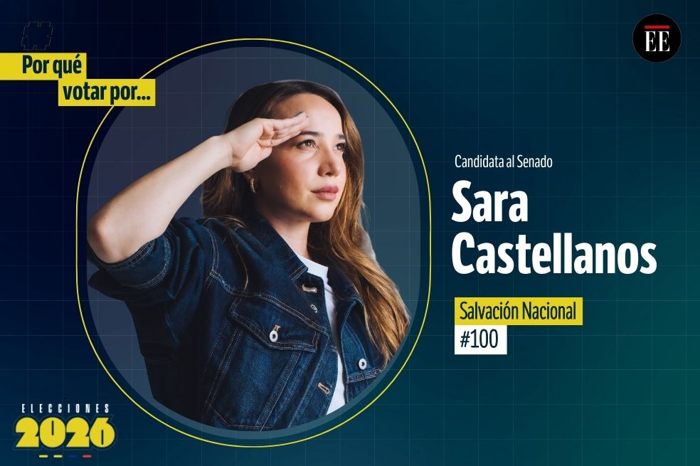 “Por qué votar por”: Sara Castellanos, candidata al Senado