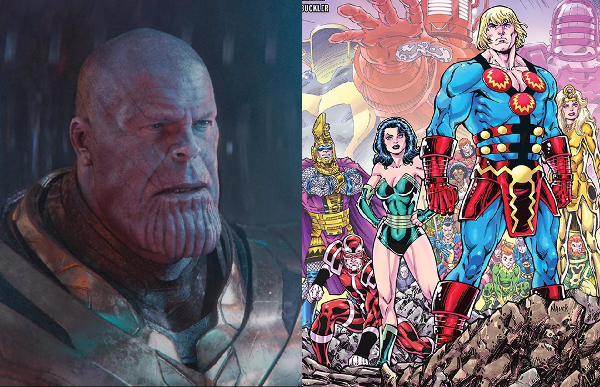 Thanos y Los Eternos: una conexión tenebrosa