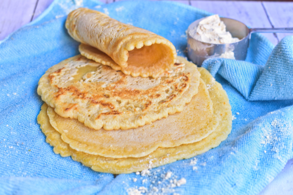 Aquí va la receta perfecta de unas tortillas de harina sin gluten