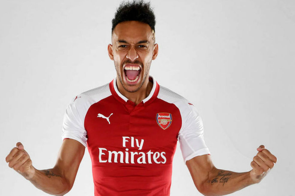 Aubameyang es nuevo jugador del Arsenal